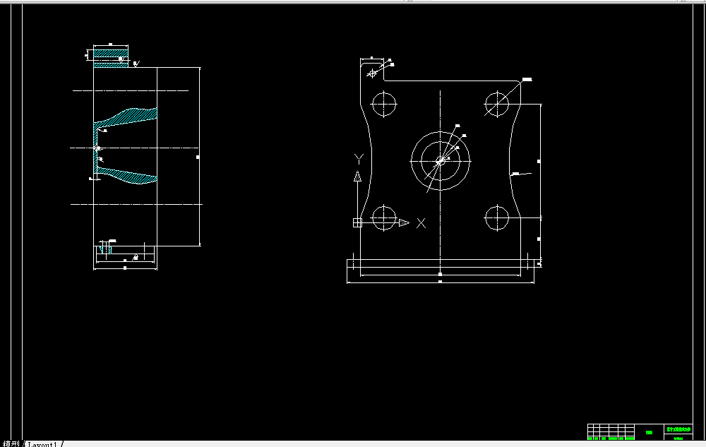 X135-前模板零件的机械加工工艺规程及镗ф80的孔夹具设计
