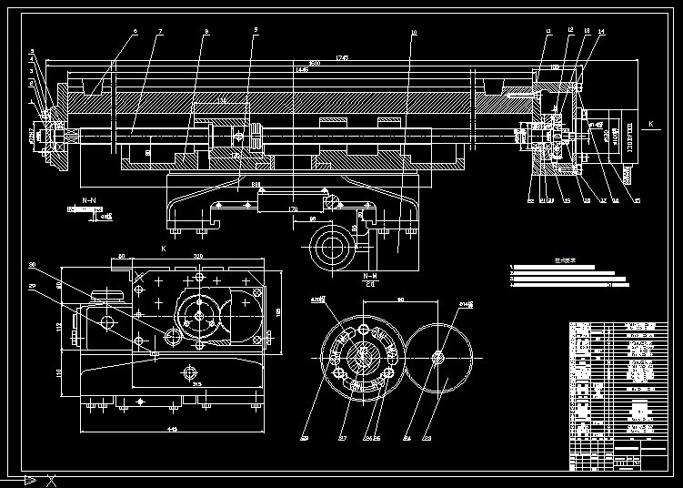R827-数控铣床进给传动设计
