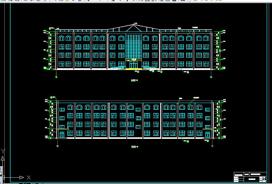 X156-某中学四层实验楼建筑结构设计4800平米
