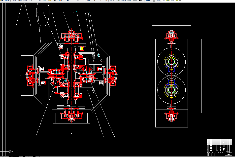 X183-四辊双向调节小型万能轧机设计