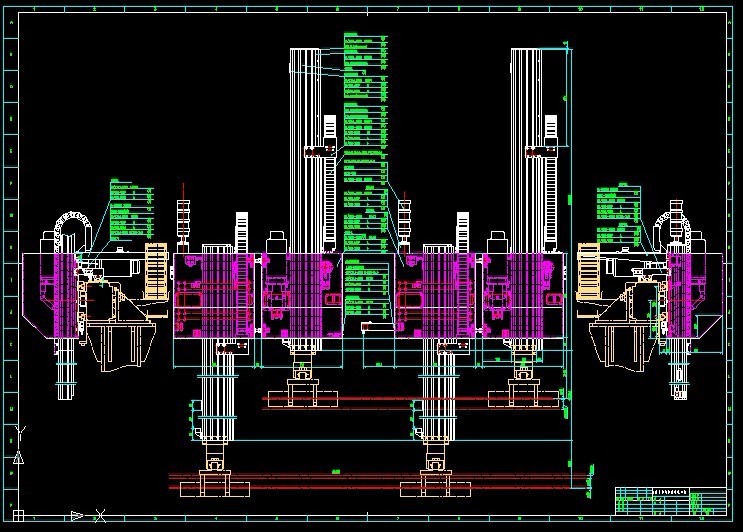 R832-重型轴类形状零件双Z轴桁架自动化系统设计