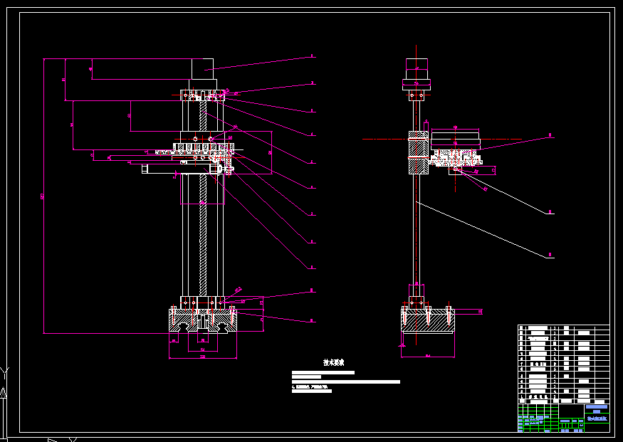 R840-小型模具柔性制造系统立体仓库及巷式起重机的设计