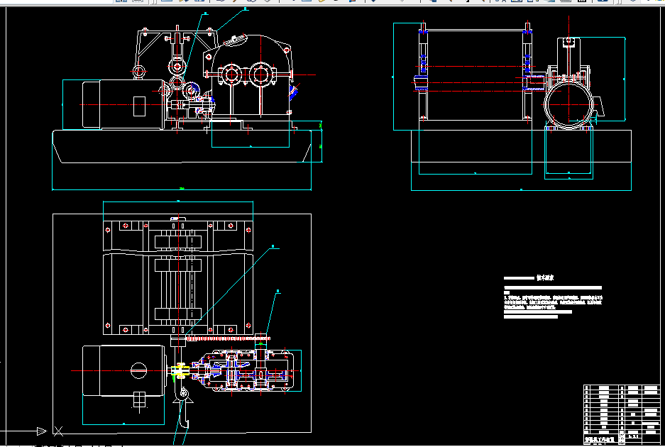 Y185-回转式钻孔机的设计