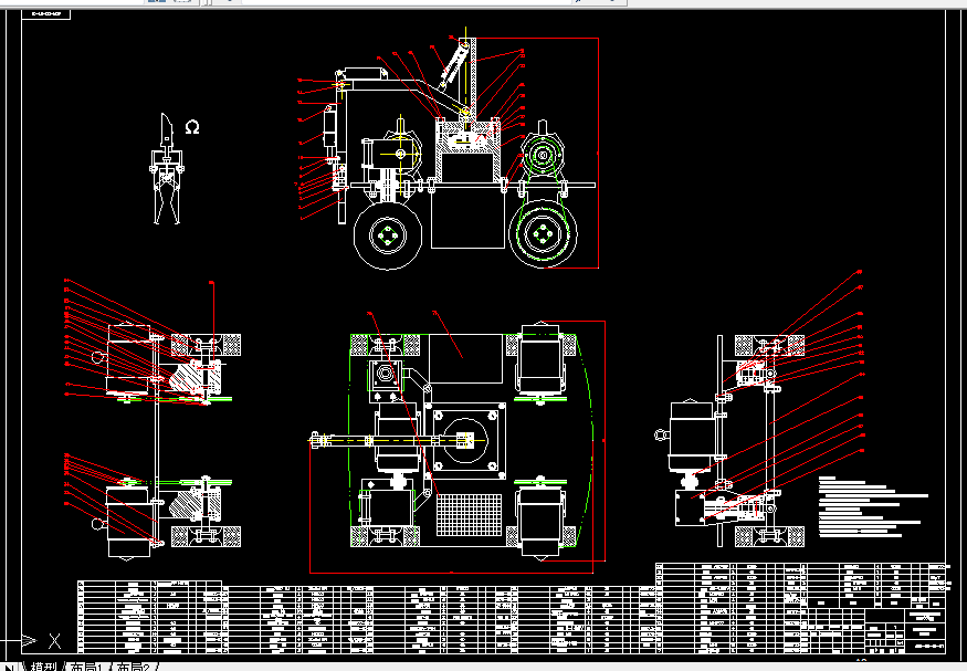 Z024-校园垃圾拾捡机器人抓取及驱动机构设计