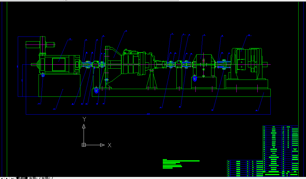 Z027-中型货车有级式普通变速器性能试验台机械装置设计