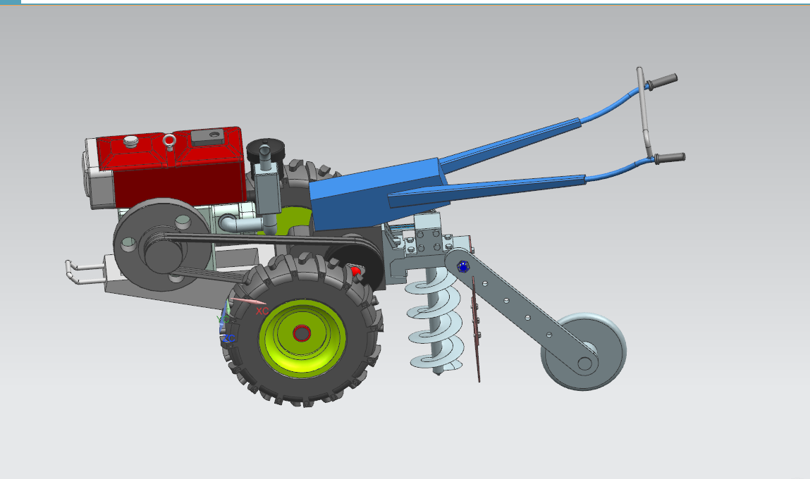Z047-葡萄园小型开沟机的设计【含三维图】