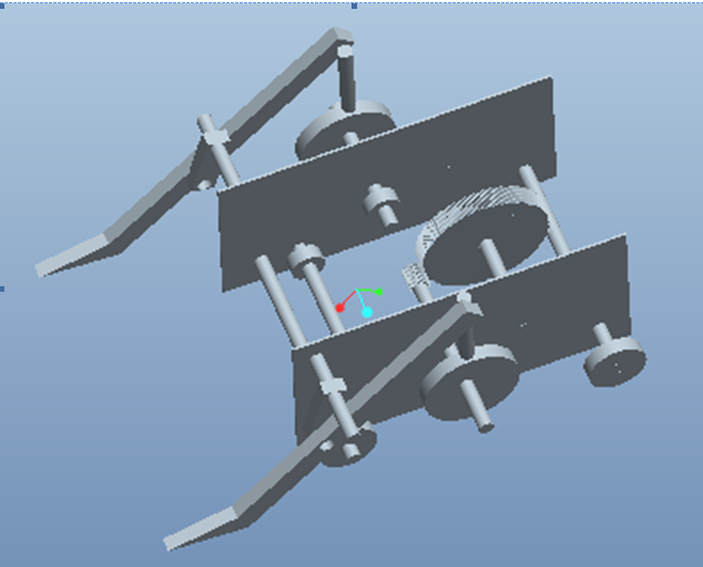 Z094-机车转向架助推器设计[含Proe三维图]