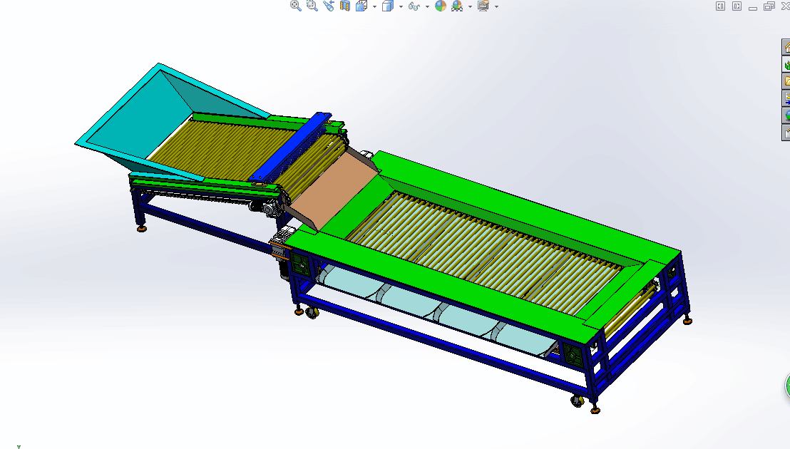 Z187-小金橘自动分级机机械设计