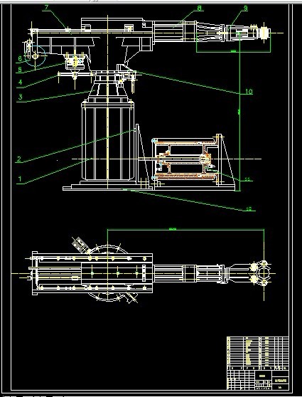 R869-车床上料机械手结构设计