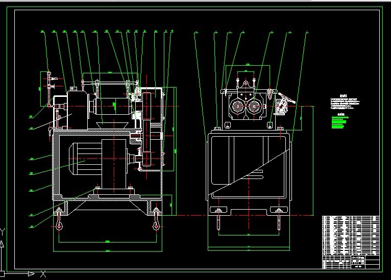 R879-XK400 1000开炼机辊筒设计