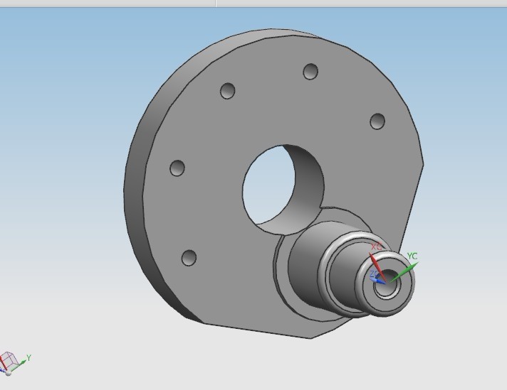 S704-曲柄板的数控加工工艺及编程-手动编程[含UG三维图]