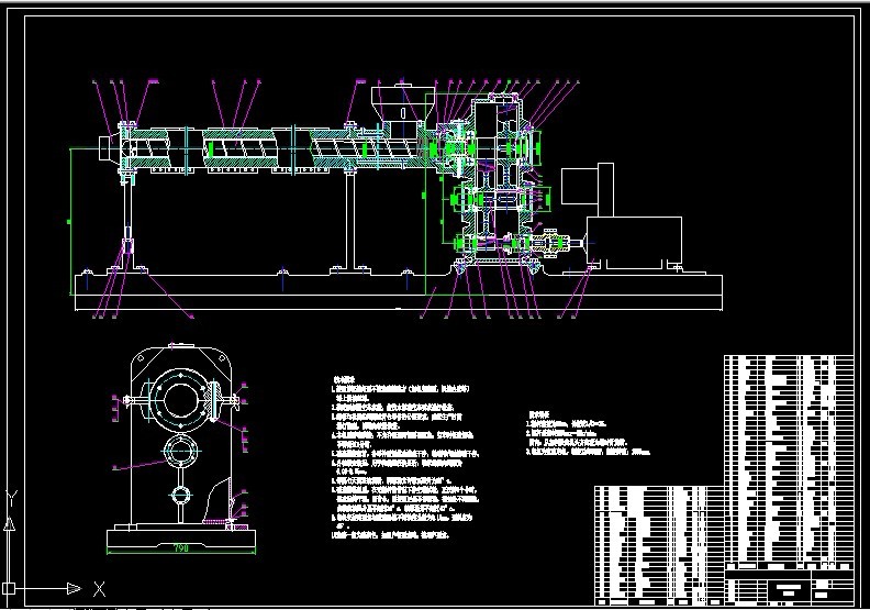 R930-SJ8025挤出机设计