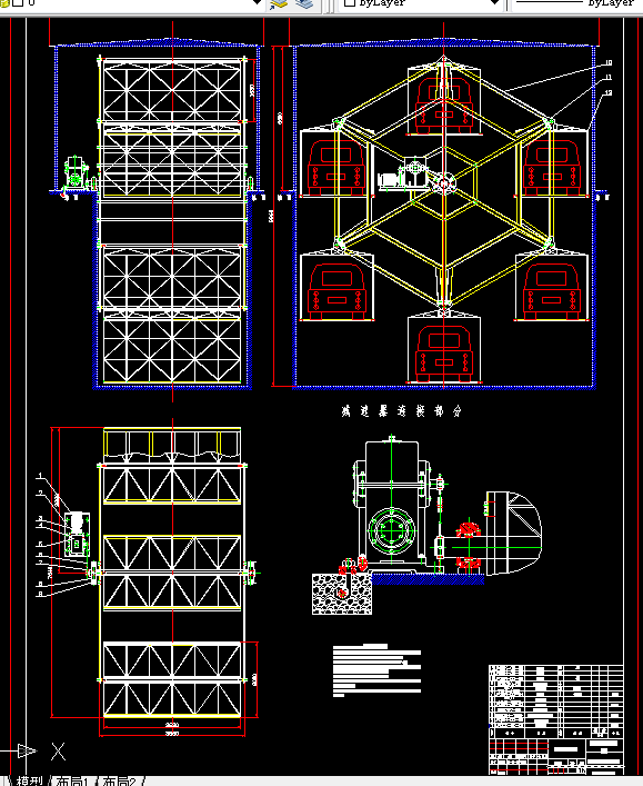 S023-垂直轮盘汽车库设计