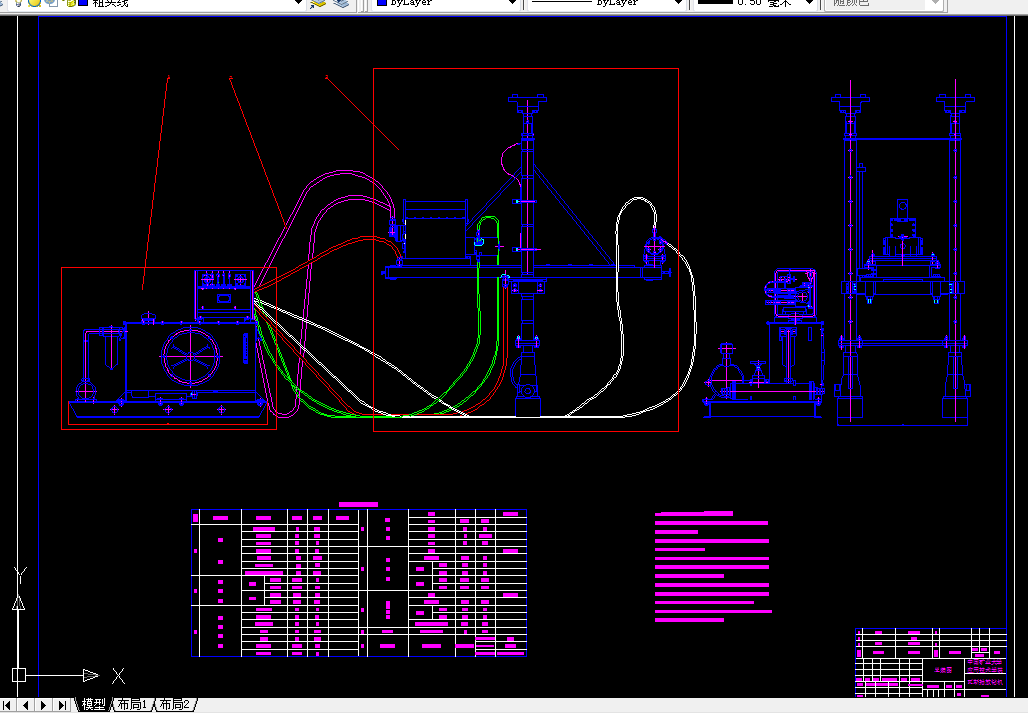 S058-液压钻机设计