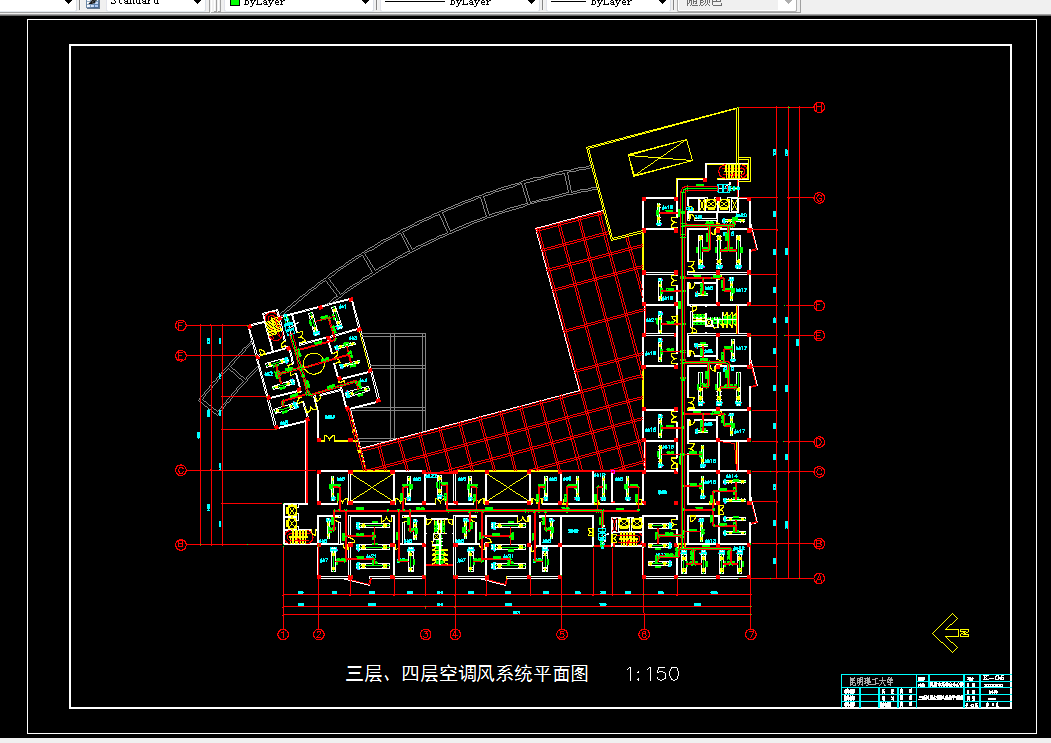 S061-昆明市某五层综合办公楼空调系统设计