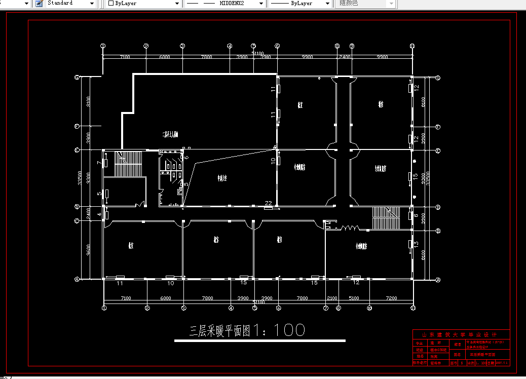 S065-青岛某高校换热站（水-水）及供热工程设计