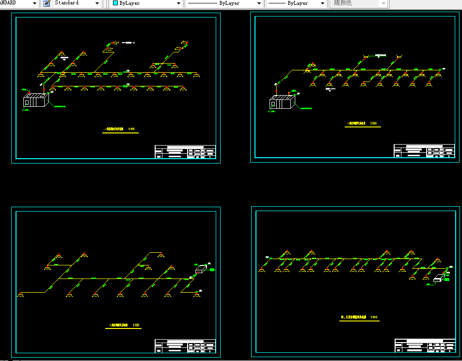 S068-西安某印务公司五层综合生产楼空调工程设计
