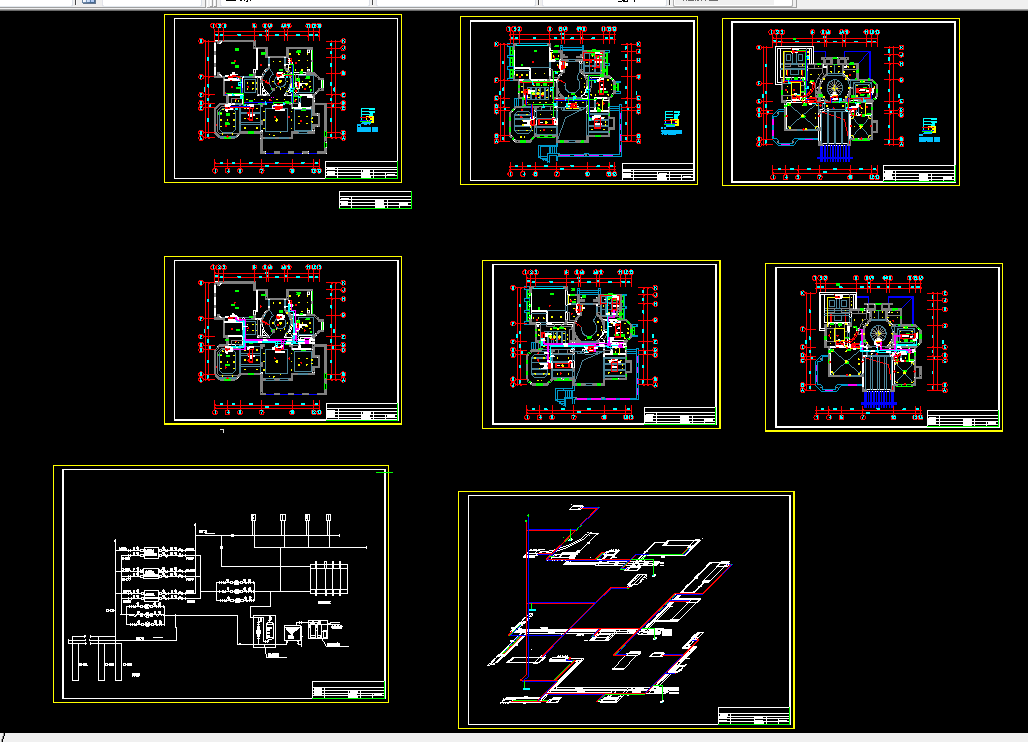 S069-上海某别墅地源热泵中央空调系统设计