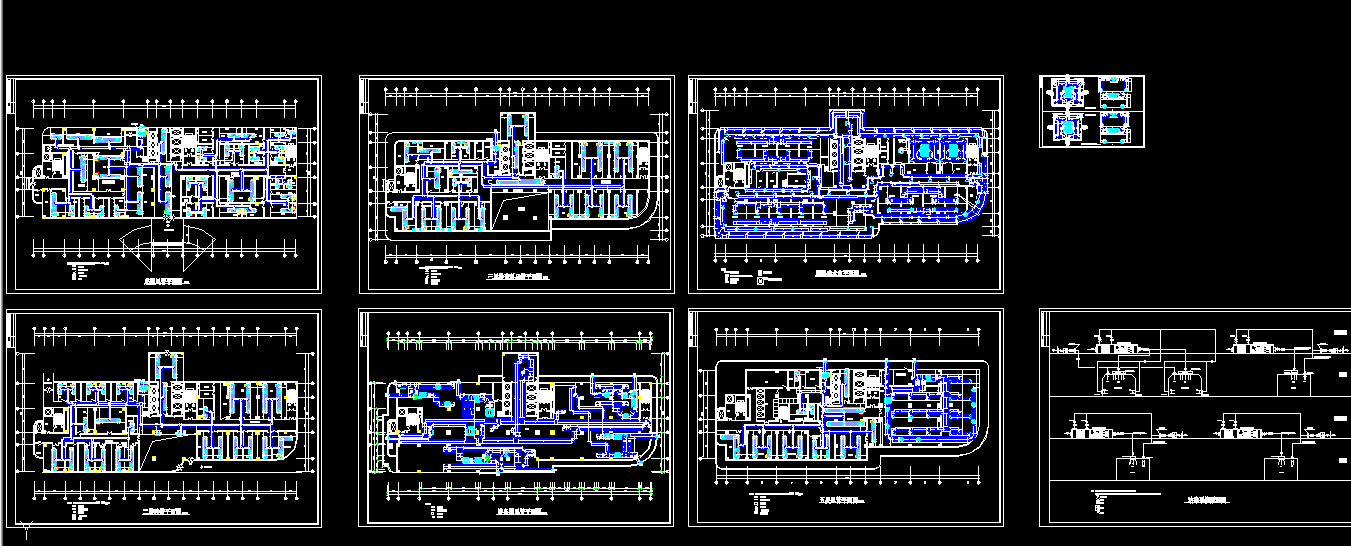 S071-杭州某医院综合楼空调系统设计