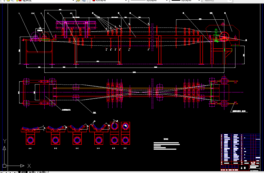 S092-DG500型圆管带式输送机设计