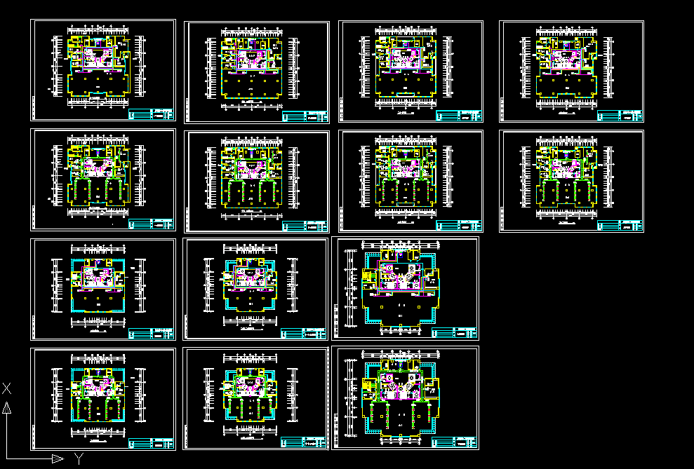 S121-成都市某12层国际大厦金融中心二期空调工程设计
