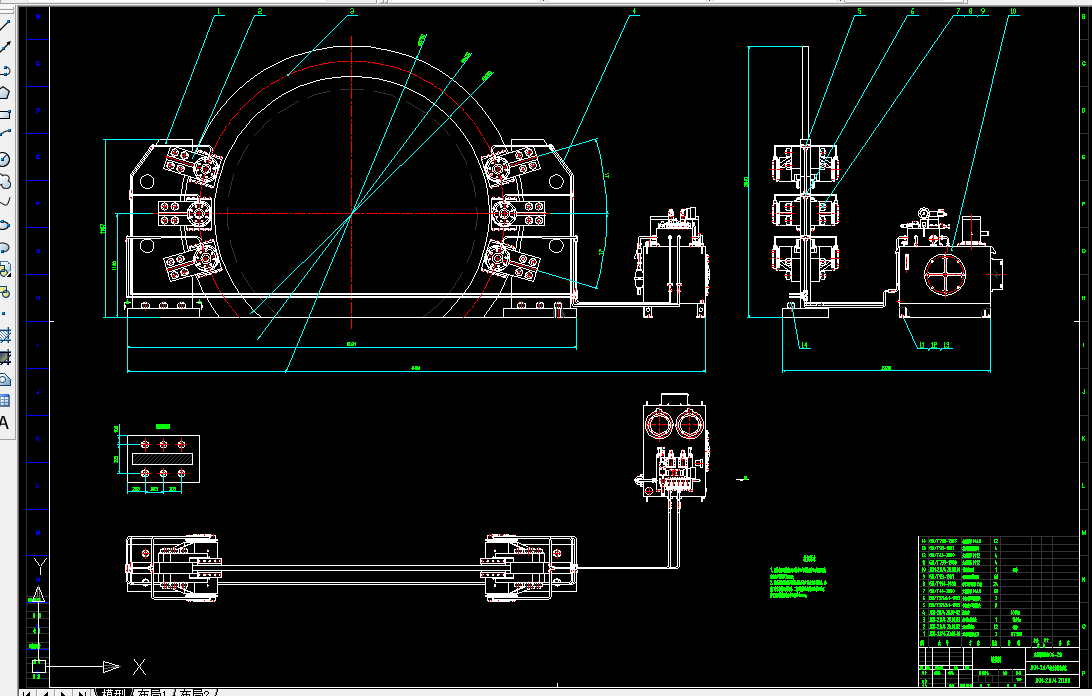S147-矿井摩擦式提升机液压制动系统的设计