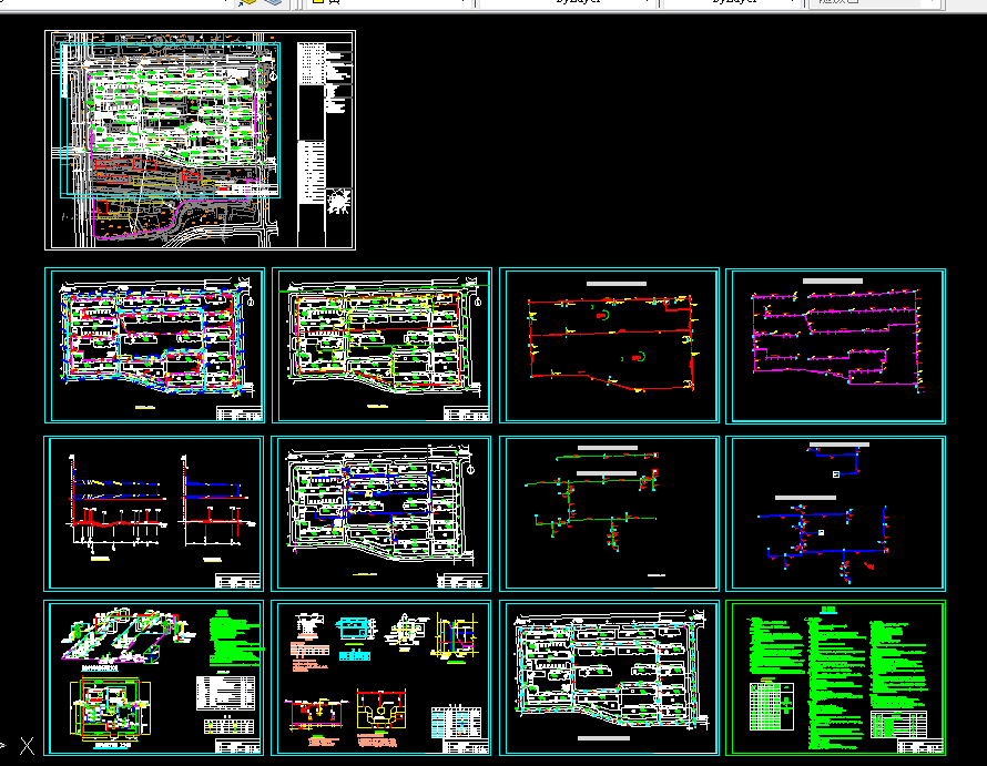 S178-白山市某小区室外管网工程设计