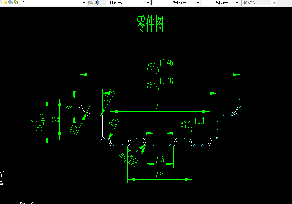 S197-筒盖冲压加工工艺规程及模具设计