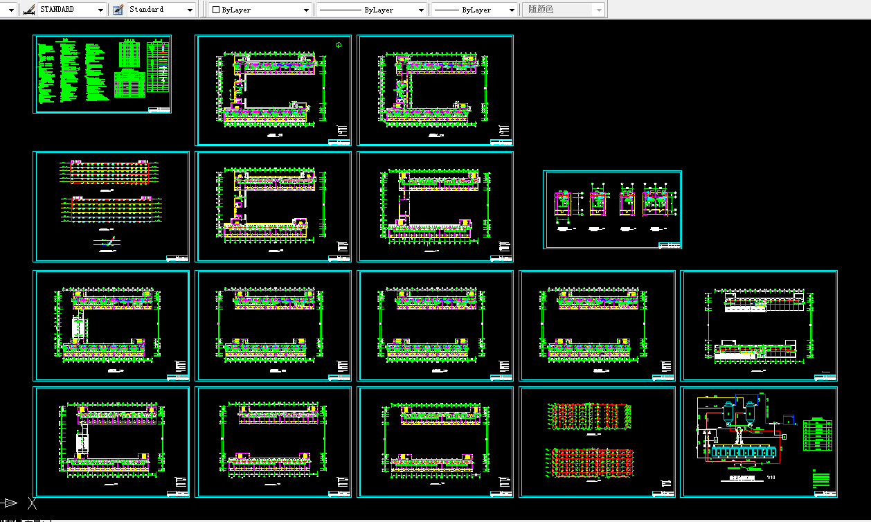 S199-成都市某公司六层宿舍楼多联机空调系统设计