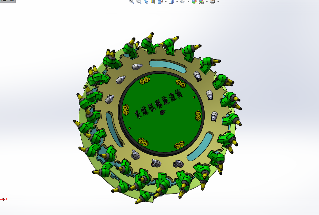 S229-MG300采煤机截割部设计及截齿优化[含SW三维图]