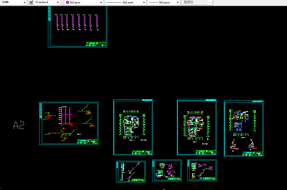 S253-某八层住宅楼给排水工程设计