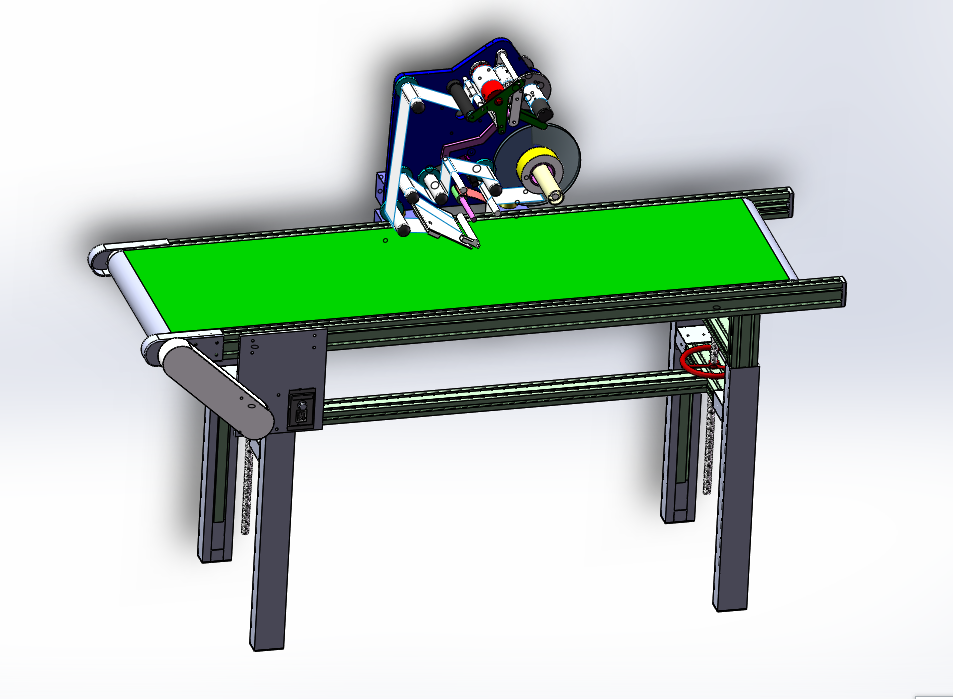 S296-贴标机设计的原理及设计[含SW三维图]