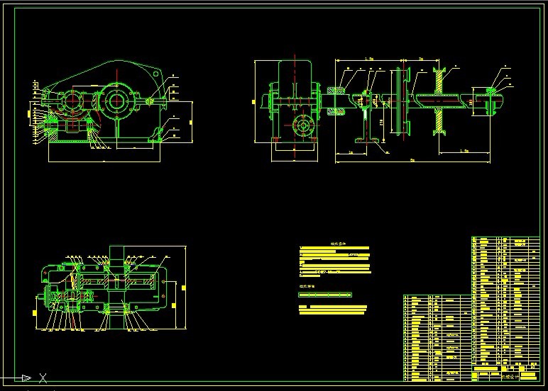 S349-果蔬大棚电动卷帘机设计