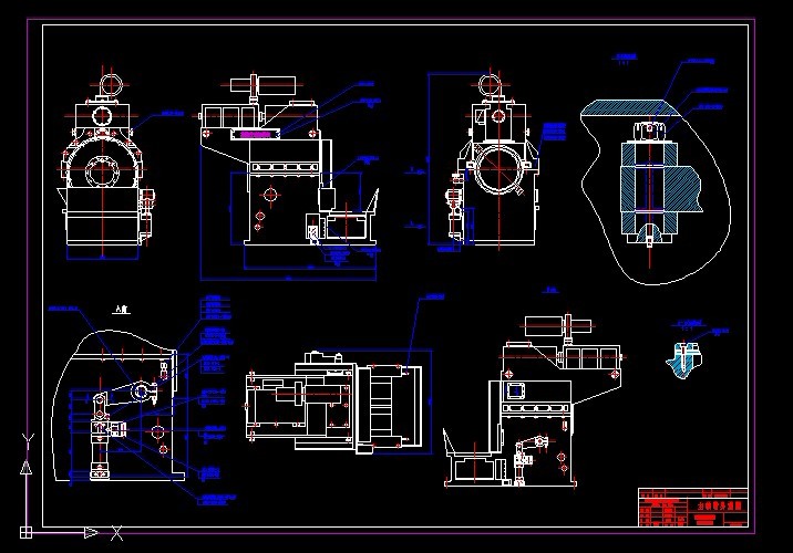 S460-高效自动切管机设计（液压）