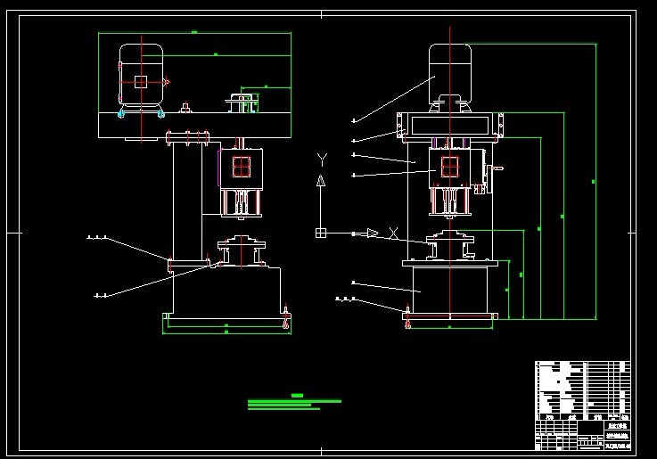 S512-法兰钻孔专机（总体设计及主轴箱部件设计）