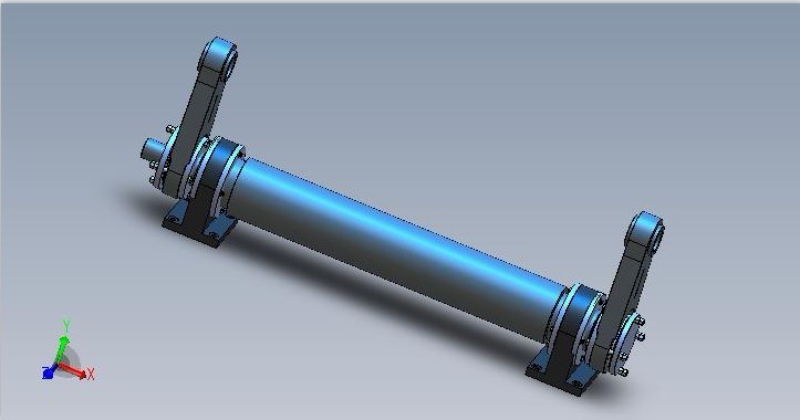 S537-大方坯结晶器振动机构设计[含SW三维图]