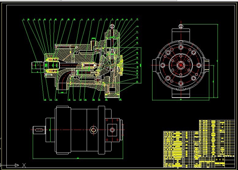 S569-斜盘式轴向柱塞泵设计