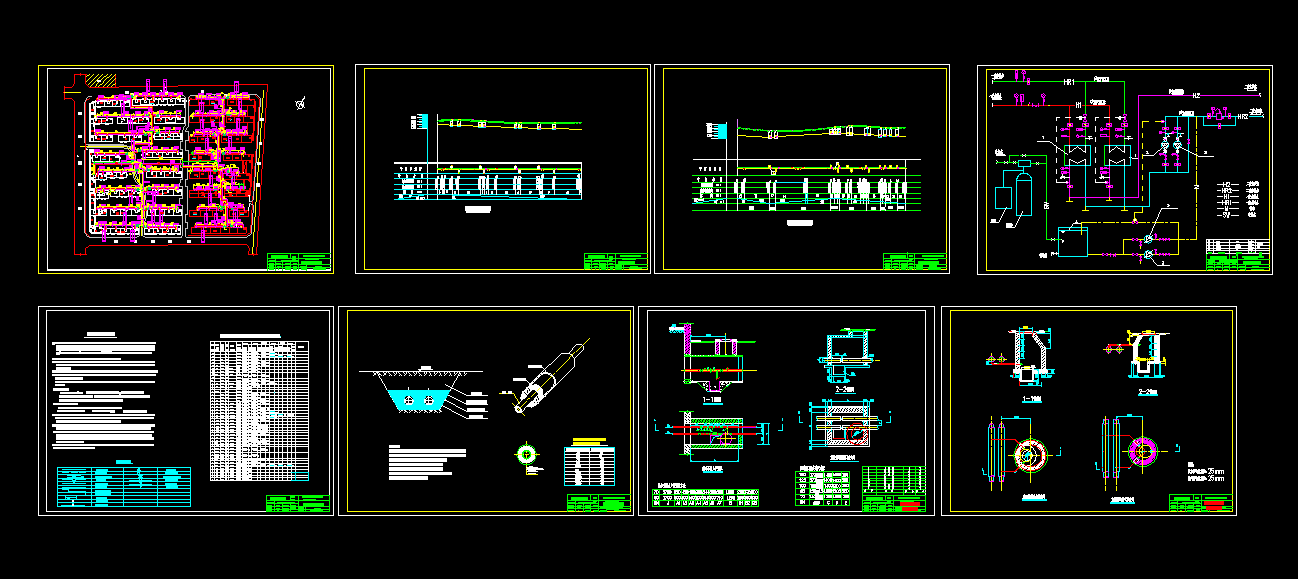 S613-哈尔滨市滨江小区供热管网及换热站设计