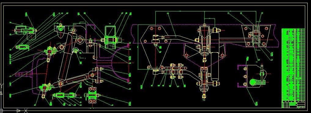 S634-BJ1042轻型载货汽车前悬架设计