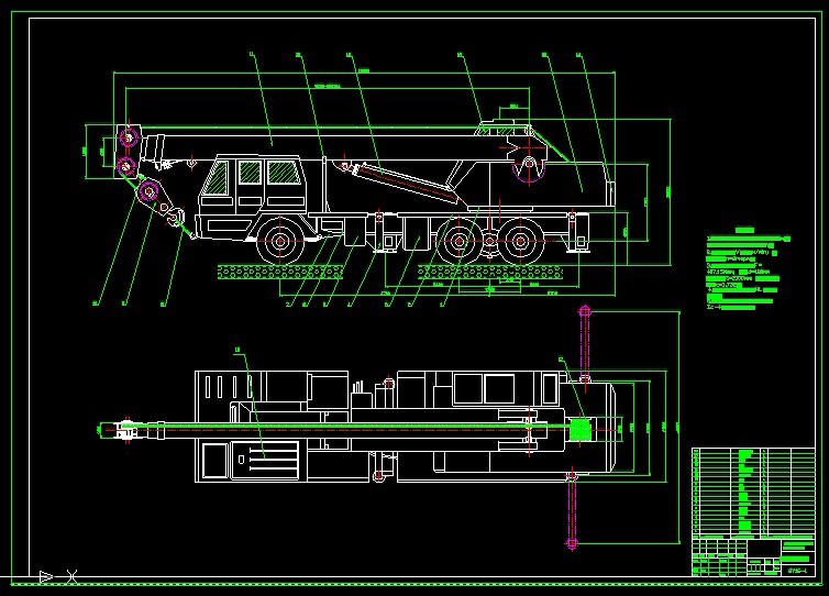 S639-16T汽车起重机结构设计