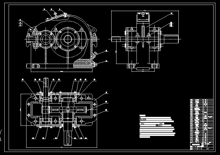S719-单级斜齿圆柱齿轮减速器设计F=2400N,V=2,D=400