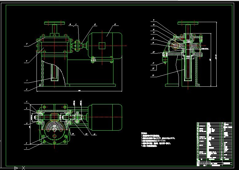 S734-电动螺旋起重机设计-电动举高器