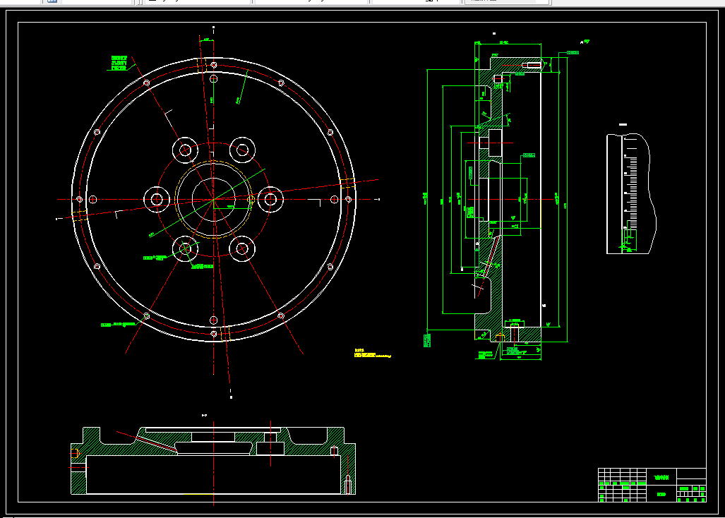 S782-飞轮的工艺规程及其车Φ225孔的工装夹具设计
