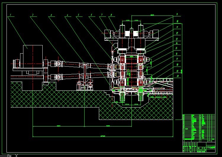 S792-2150四辊可逆式粗轧机压下系统设计