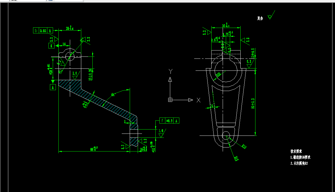 KS884机械制造装备设计课程设计-杠杆零件的钻孔夹具设计