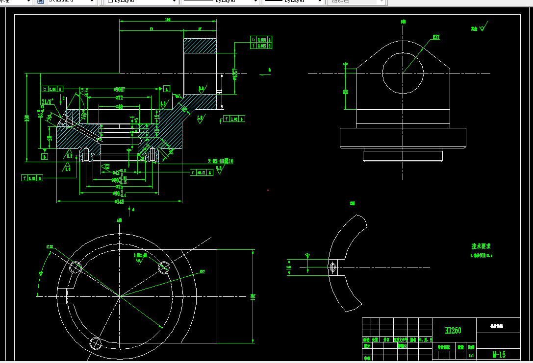 S812-锥齿轮座零件的工艺规程及镗Φ47孔夹具设计