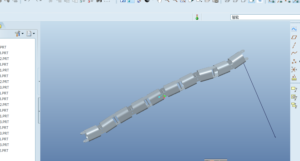 S830-仿蛇形机器人蠕动机构的设计[含Proe三维图]