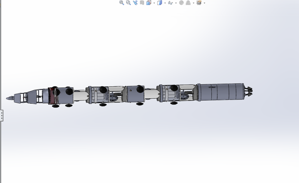 S831-蛇形搜救机器人的原理机构设计[含SW三维图]