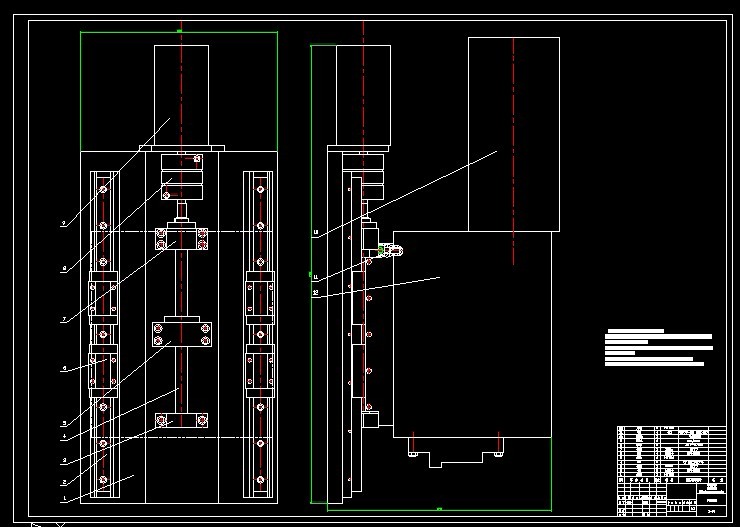 S866-立柜式四轴数控铣床培训装置主轴系统设计