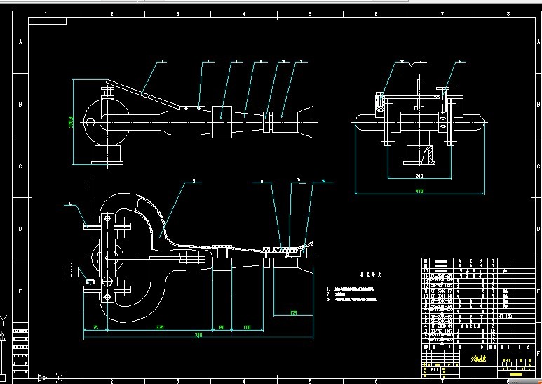 S874-绿化洒水车设计（三吨载重量）管路设计和喷洒部件设计